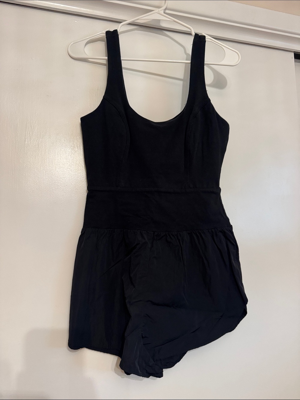 Forever 21 Black Athletic Romper